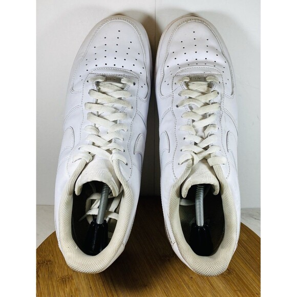Nike Air Force 1 White Leather CW2288-111 Men’s Size 14US Athletic - Picture 5 of 6